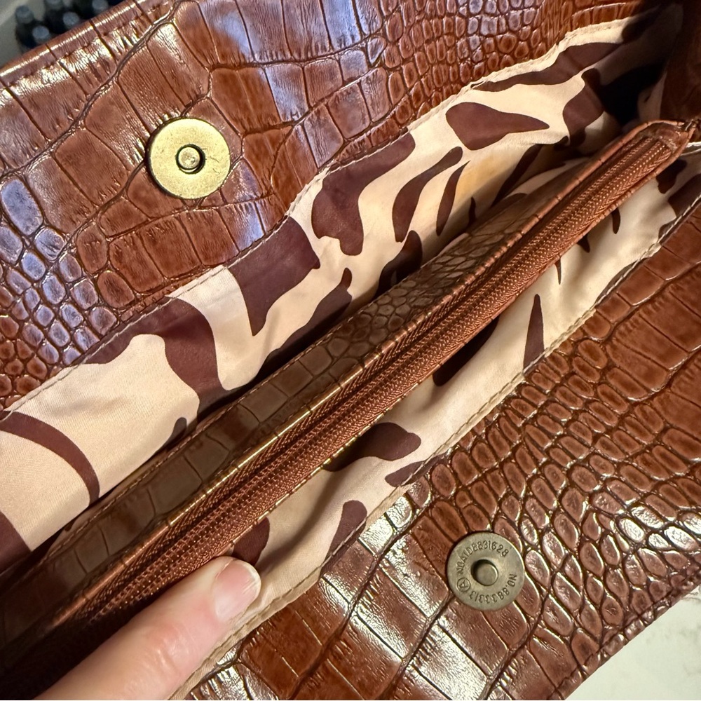 5 for $25! Emilie m. Embossed Manufactured Leather Bag - Picture 12 of 16
